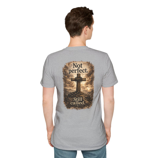 Faith of the Cross T-Shirt — Small Chest Cross Christian Tee