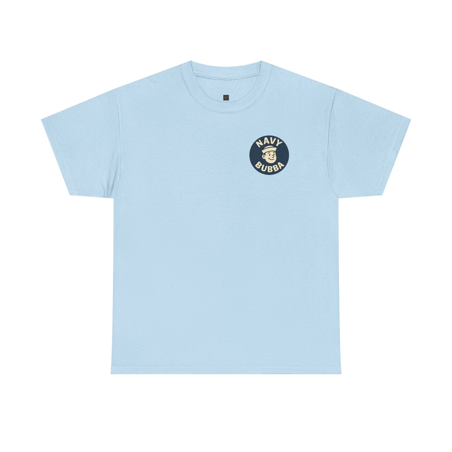 Navy Bubba Graphic Tee – “I Go Deep in Every Port” Funny Sailor Shirt