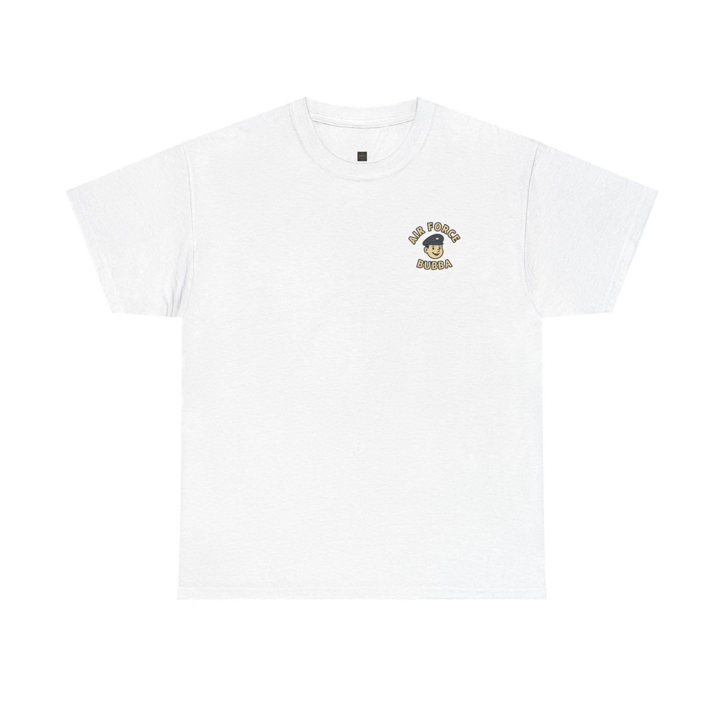 Air Force Bubba Graphic Tee – “I’ll Take You to New Heights” Funny Military Shirt