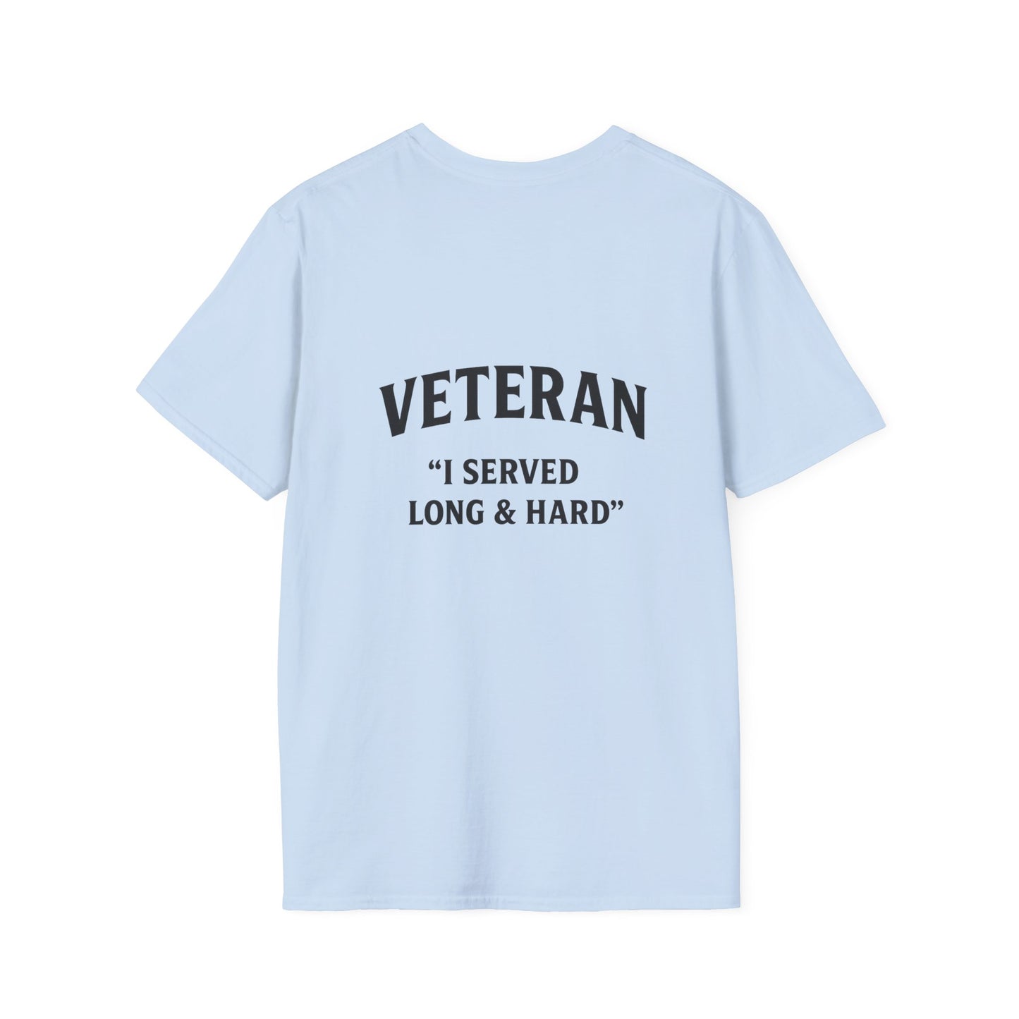 Veteran Pride Unisex Softstyle T-Shirt - Perfect for Heroes, Military Appreciation, Casual Wear, Gifts for Veterans, Independence Day