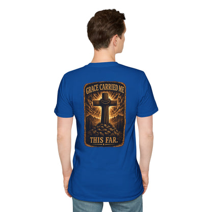 Faith Cross T-Shirt — Minimal Christian Prayer Tee