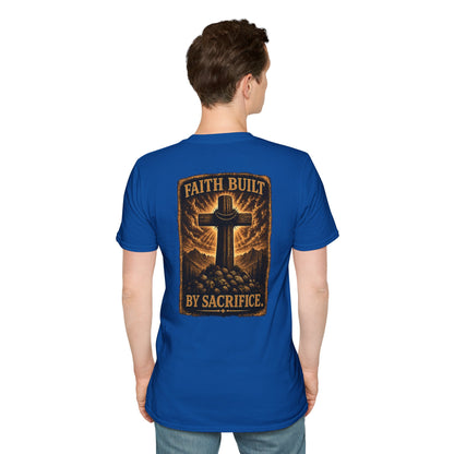 Faith Cross T-Shirt — Minimal Christian Tee