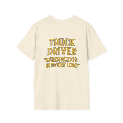 Truck Driver T-Shirt - Comfortable Unisex Tee, Perfect Gift for Truckers, Driving Enthusiasts, Father's Day, Casual Wear