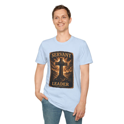 Servant Leader T-Shirt — Christian Cross Inspirational Tee