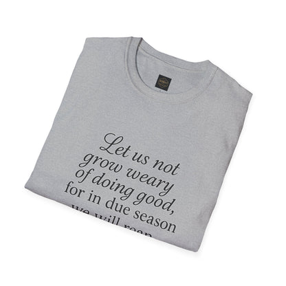 Inspiration Quote T-Shirt: Motivational Apparel, Gift for Encouragement, Faith-Based Wear, Perfect for Church Events, Daily Comfort