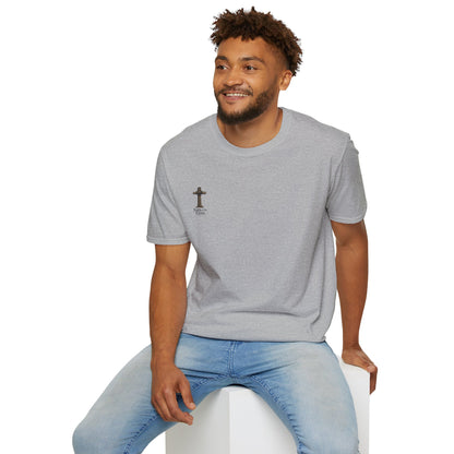 Christian Cross Minimalist T-Shirt — Hope on the Cross Faith Tee