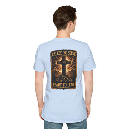Faith Cross T-Shirt — Small Chest Cross Graphic Tee
