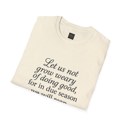 Inspiration Quote T-Shirt: Motivational Apparel, Gift for Encouragement, Faith-Based Wear, Perfect for Church Events, Daily Comfort
