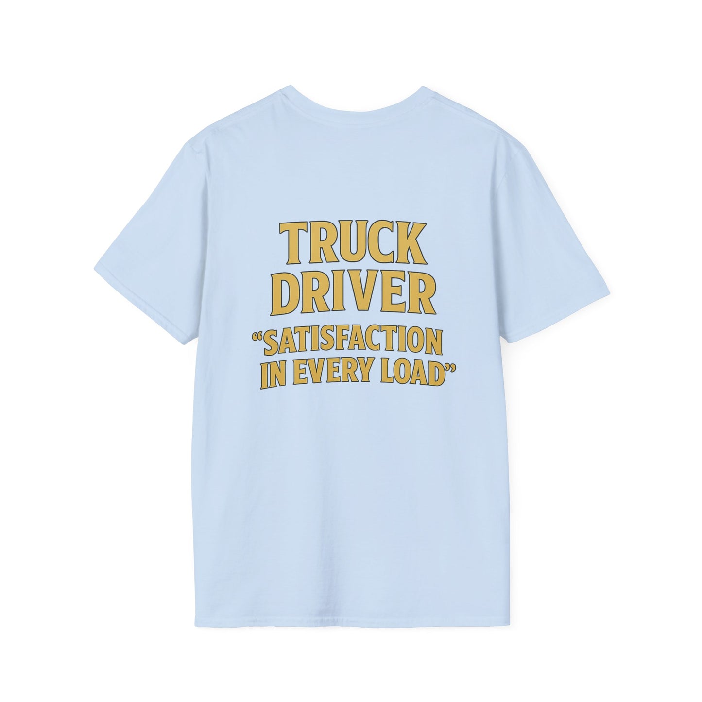 Truck Driver T-Shirt - Comfortable Unisex Tee, Perfect Gift for Truckers, Driving Enthusiasts, Father's Day, Casual Wear