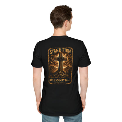 Cross Faith T‑Shirt — Small Chest Cross Graphic, 'Faith of the Cross' Christian Tee