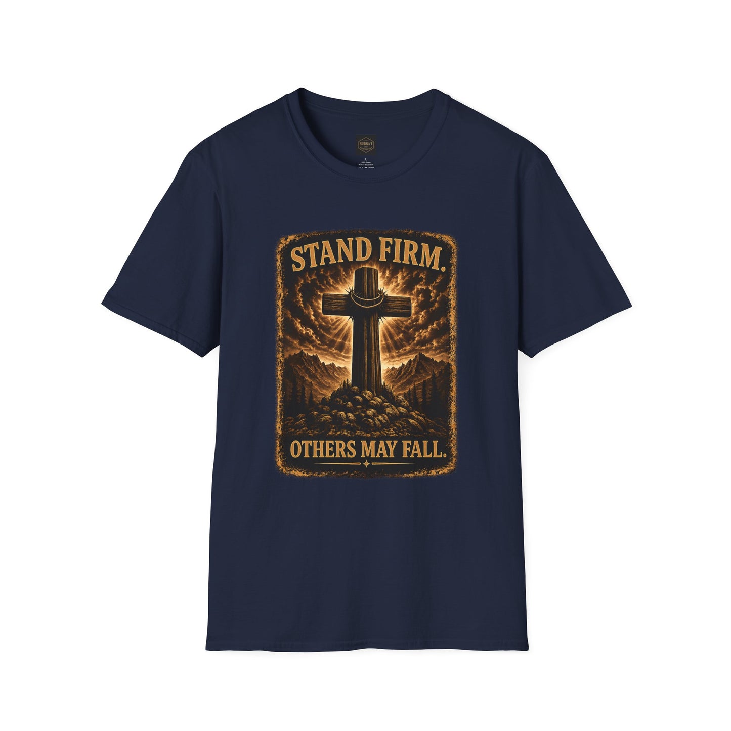 Stand Firm Cross T-Shirt — Christian Faith Graphic Tee