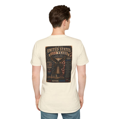 Faith of the Cross T-Shirt — Patriotic Christian Graphic Tee