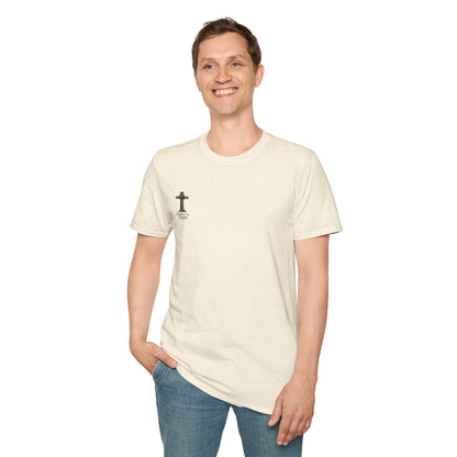 Christian Cross Minimalist T-Shirt — Hope on the Cross Faith Tee