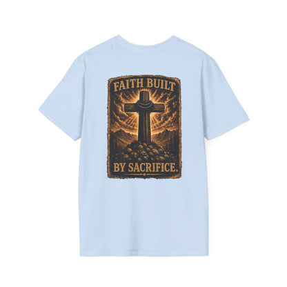 Faith Cross T-Shirt — Minimal Christian Tee