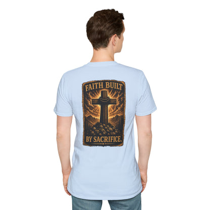 Faith Cross T-Shirt — Minimal Christian Tee