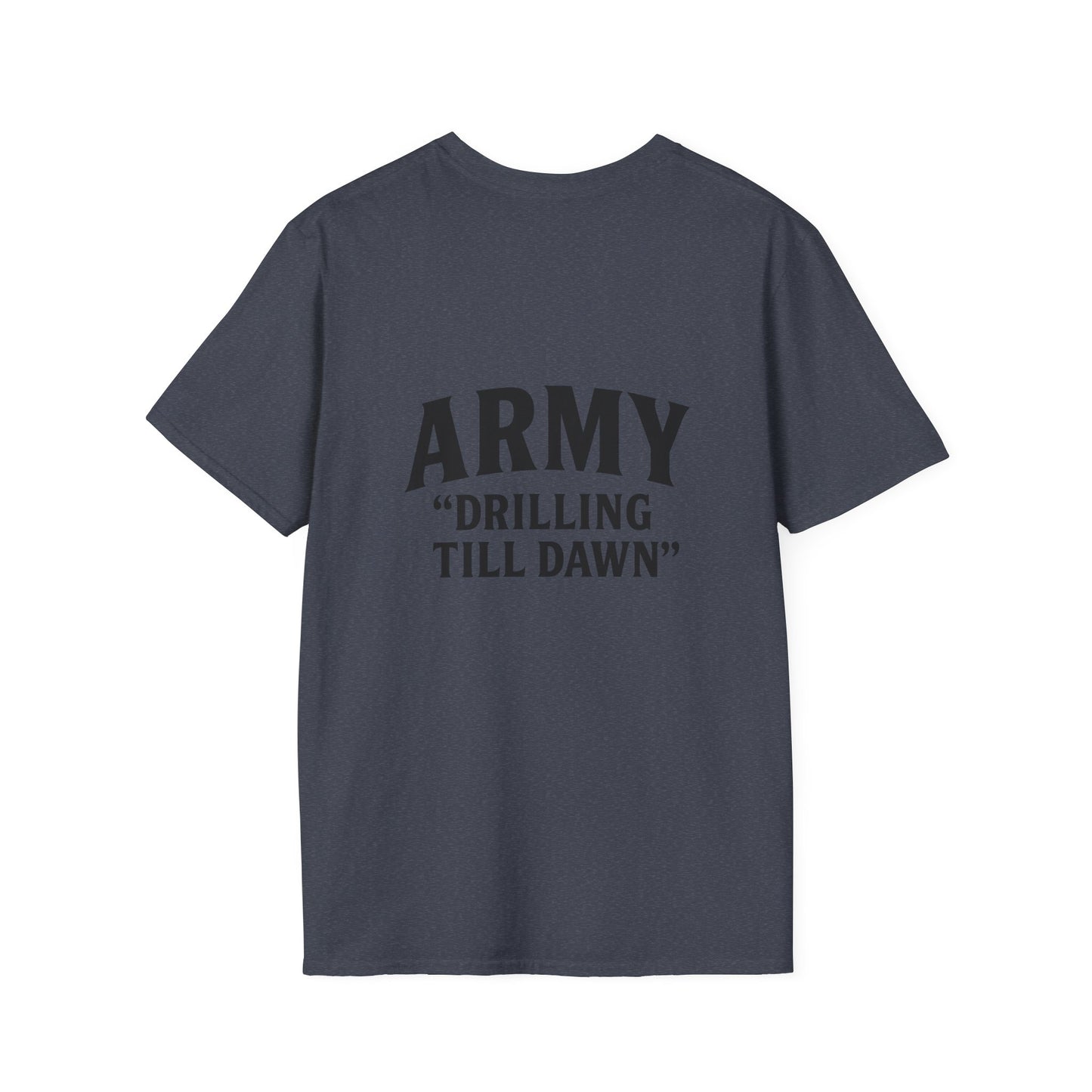 Stylish Army Drilling T-Shirt, Military Apparel, Casual Wear, Gift for Him, Everyday Fashion, Veterans Day Shirt