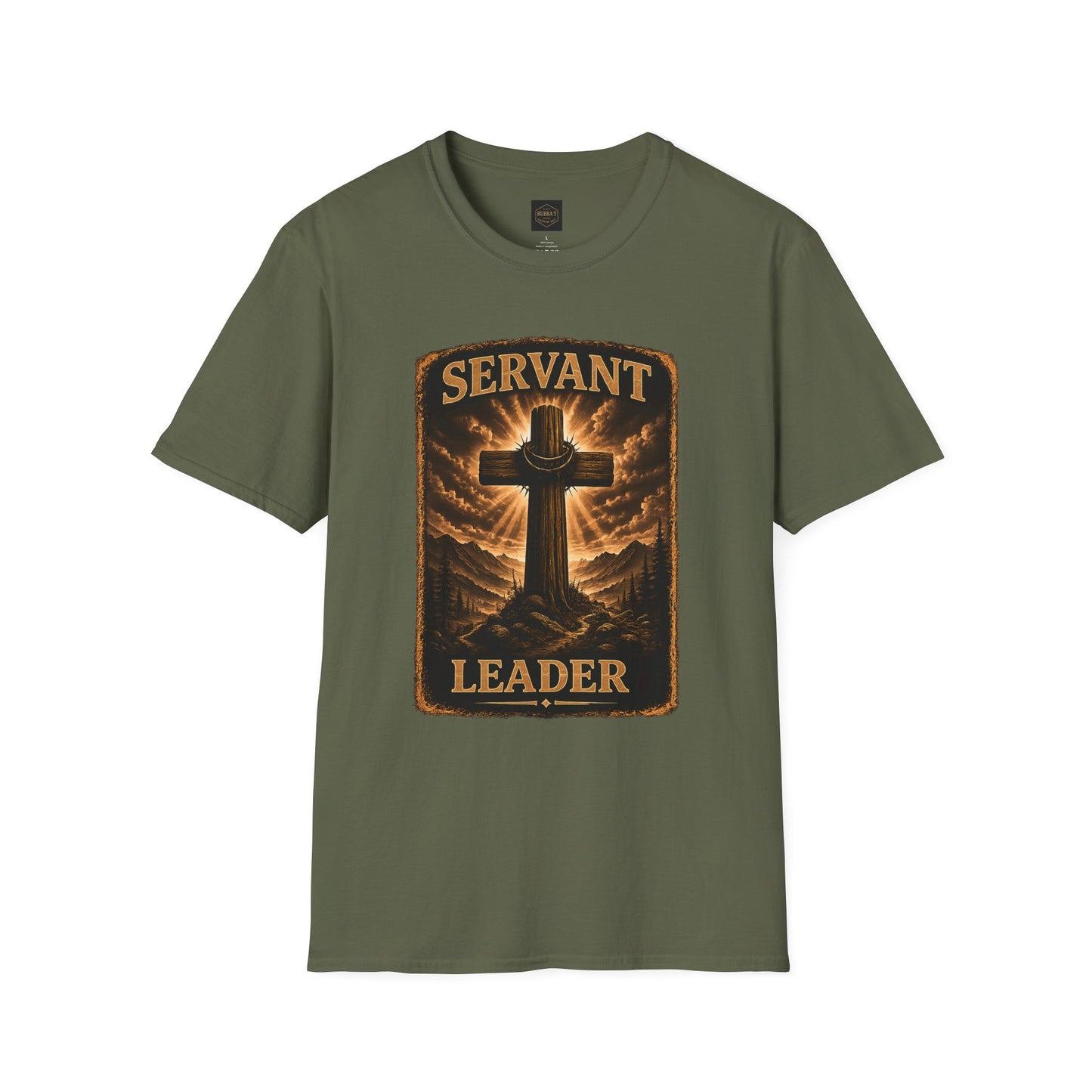 Servant Leader T-Shirt — Christian Cross Inspirational Tee