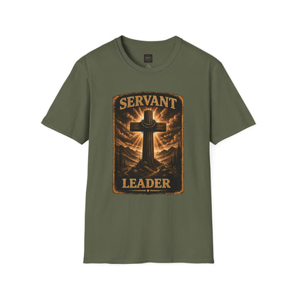 Servant Leader T-Shirt — Christian Cross Inspirational Tee