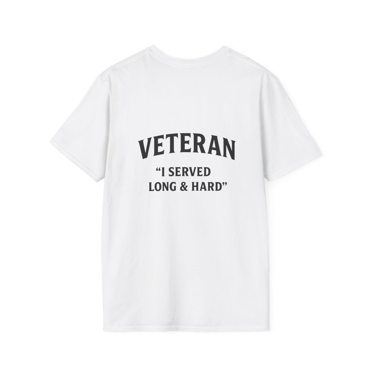 Veteran Pride Unisex Softstyle T-Shirt - Perfect for Heroes, Military Appreciation, Casual Wear, Gifts for Veterans, Independence Day