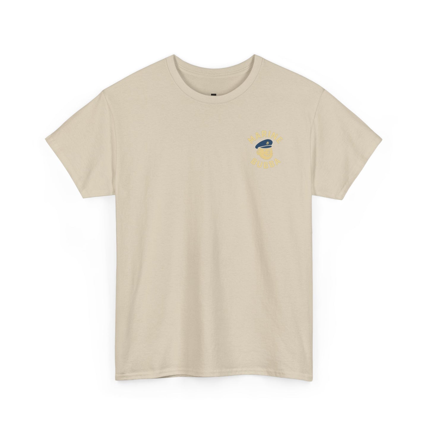 Marine Bubba Graphic Tee – “Locked, Loaded & Going In Hard” Funny Military Shirt