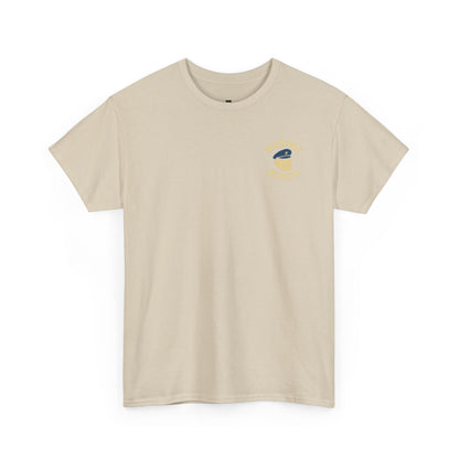 Marine Bubba Graphic Tee – “Locked, Loaded & Going In Hard” Funny Military Shirt