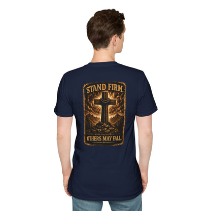 Cross Faith T‑Shirt — Small Chest Cross Graphic, 'Faith of the Cross' Christian Tee