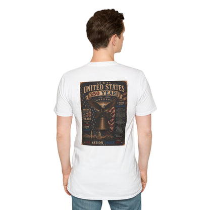 Faith of the Cross T-Shirt — Patriotic Christian Graphic Tee
