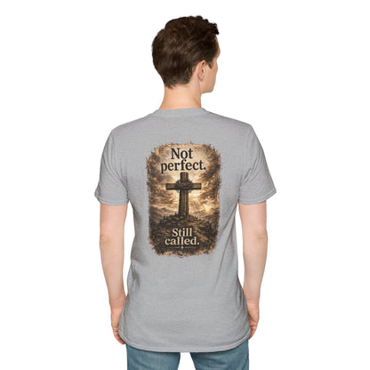Faith of the Cross T-Shirt — Small Chest Cross Christian Tee