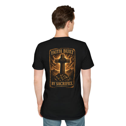 Faith Cross T-Shirt — Minimal Christian Tee