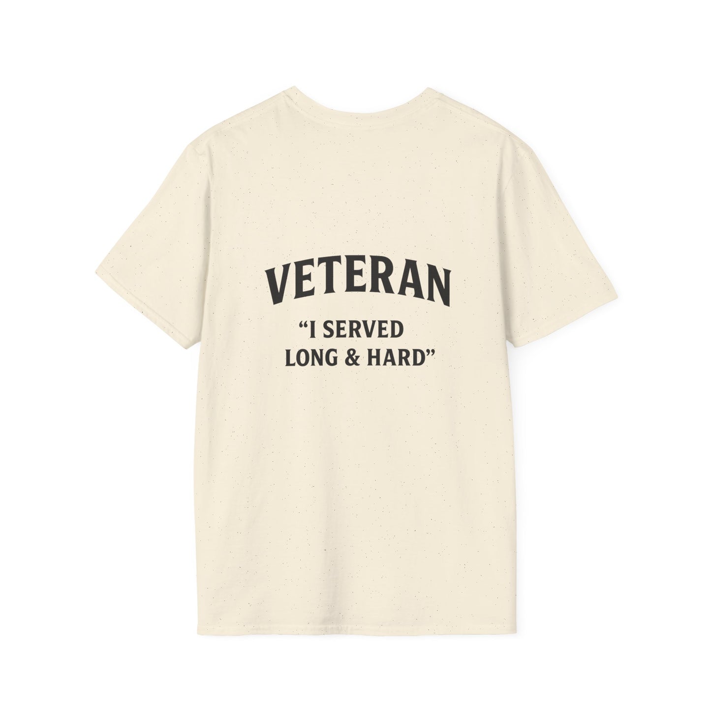 Veteran Pride Unisex Softstyle T-Shirt - Perfect for Heroes, Military Appreciation, Casual Wear, Gifts for Veterans, Independence Day