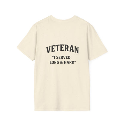 Veteran Pride Unisex Softstyle T-Shirt - Perfect for Heroes, Military Appreciation, Casual Wear, Gifts for Veterans, Independence Day