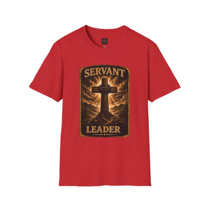Servant Leader T-Shirt — Christian Cross Inspirational Tee