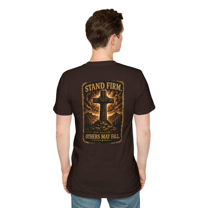 Cross Faith T‑Shirt — Small Chest Cross Graphic, 'Faith of the Cross' Christian Tee