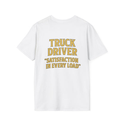 Truck Driver T-Shirt - Comfortable Unisex Tee, Perfect Gift for Truckers, Driving Enthusiasts, Father's Day, Casual Wear