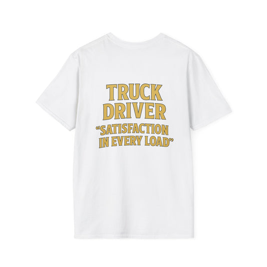 Truck Driver T-Shirt - Comfortable Unisex Tee, Perfect Gift for Truckers, Driving Enthusiasts, Father's Day, Casual Wear