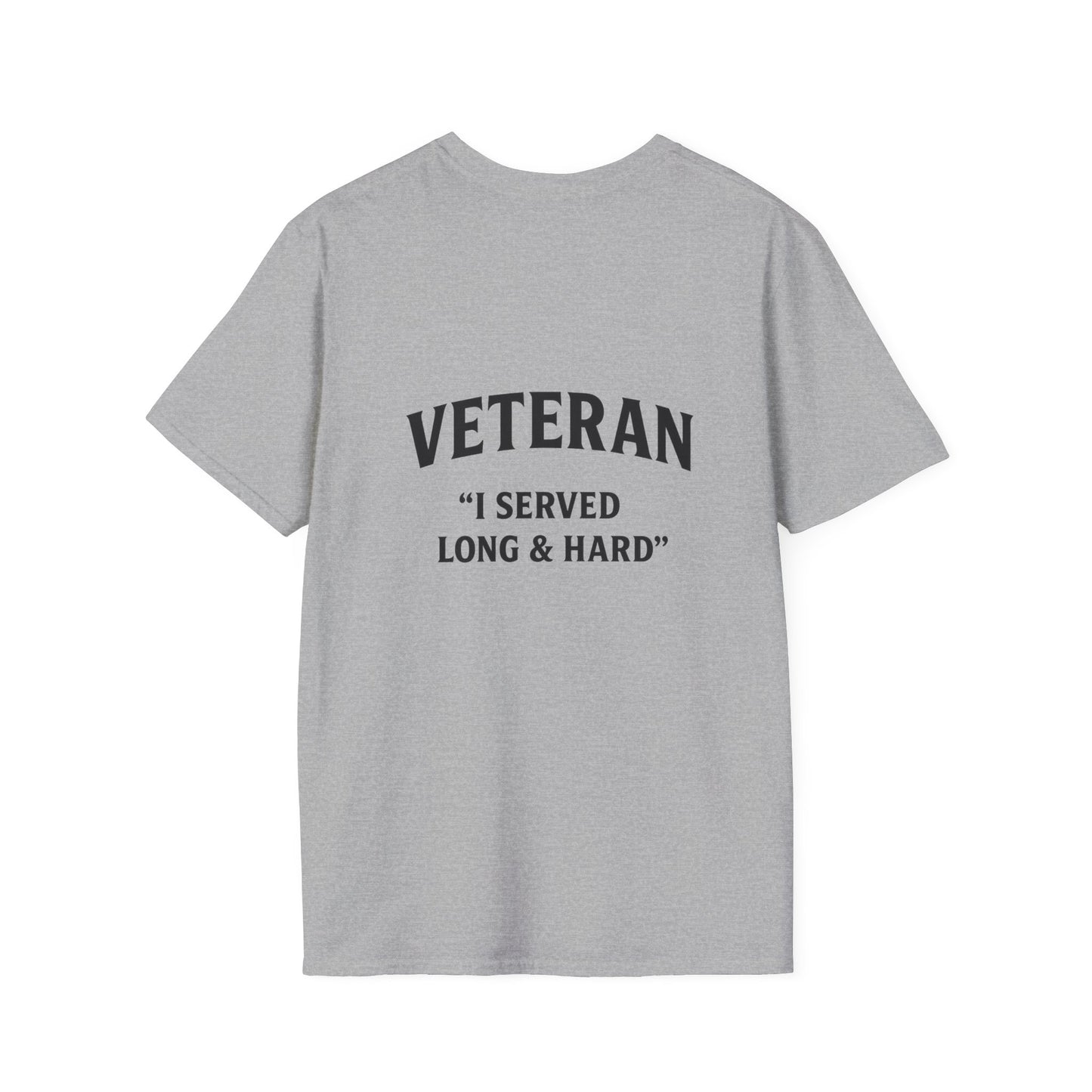 Veteran Pride Unisex Softstyle T-Shirt - Perfect for Heroes, Military Appreciation, Casual Wear, Gifts for Veterans, Independence Day