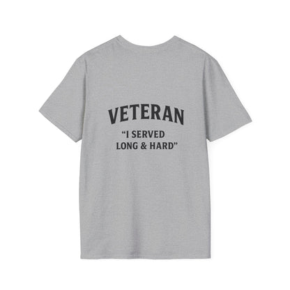 Veteran Pride Unisex Softstyle T-Shirt - Perfect for Heroes, Military Appreciation, Casual Wear, Gifts for Veterans, Independence Day