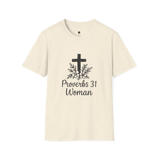 Proverbs 31 Woman T-Shirt - Faith-Inspired Apparel, Christian Gift, Inspirational Clothing, Casual Style, Everyday Wear