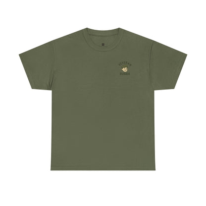 Veteran Bubba Graphic Tee – “I Served It Long & Hard” Funny Military Shirt