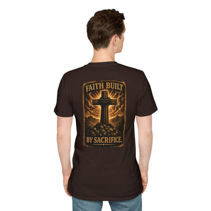 Faith Cross T-Shirt — Minimal Christian Tee