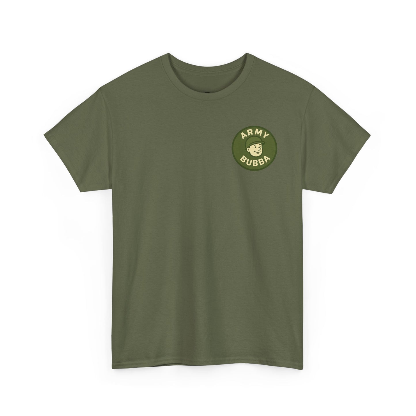 Army Bubba Graphic Tee – “I’ll Drill You Till Dawn” Funny Military Shirt