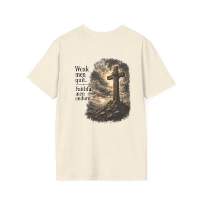 Christian Cross Minimalist T-Shirt — Hope on the Cross Faith Tee