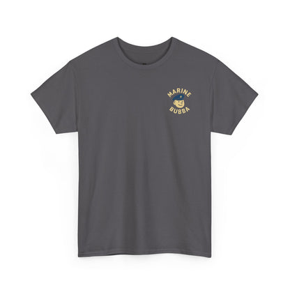 Marine Bubba Graphic Tee – “Locked, Loaded & Going In Hard” Funny Military Shirt