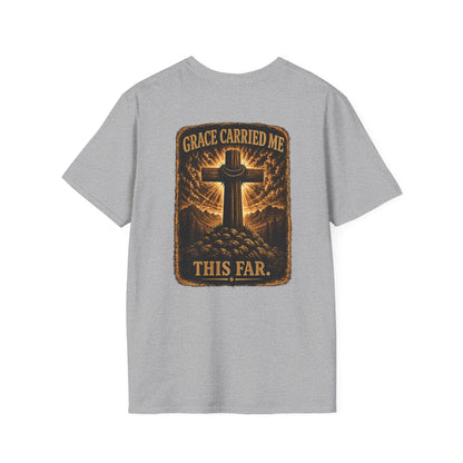 Faith Cross T-Shirt — Minimal Christian Prayer Tee