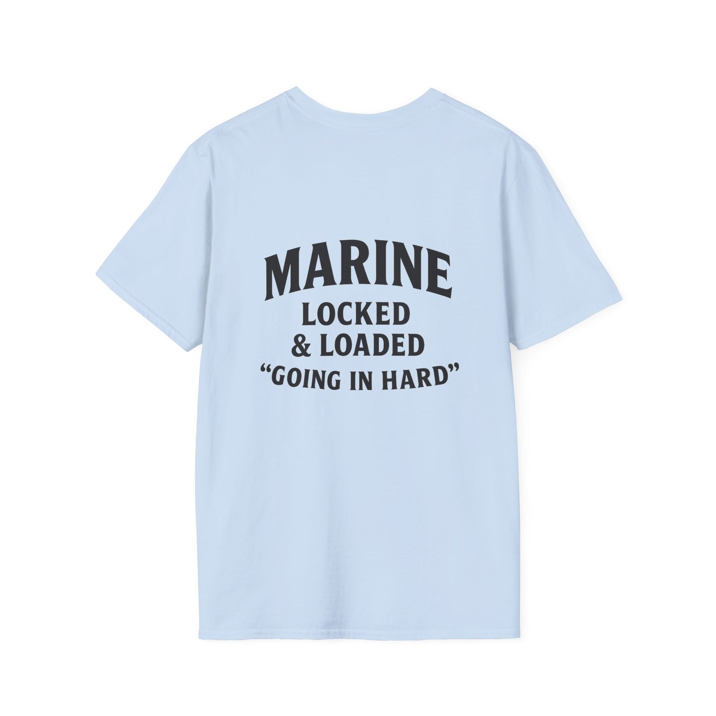 Unisex Softstyle T-Shirt: Marine Locked & Loaded, Comfortable Casual Wear, Perfect Gift for Veterans, Military Theme T-Shirt, Everyday [...]