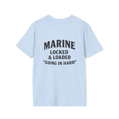 Unisex Softstyle T-Shirt: Marine Locked & Loaded, Comfortable Casual Wear, Perfect Gift for Veterans, Military Theme T-Shirt, Everyday [...]