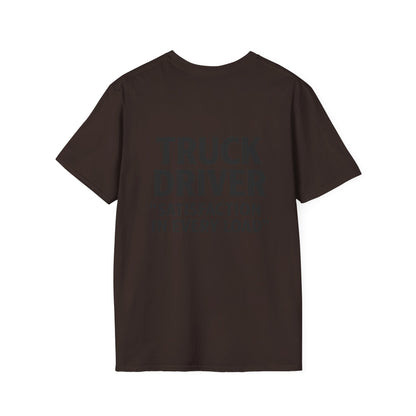 Truck Driver Softstyle T-Shirt - Perfect Gift for Trucking Enthusiasts, Casual Wear, Road Trip Apparel, Funny Truck Driver Shirt, Gift [...]