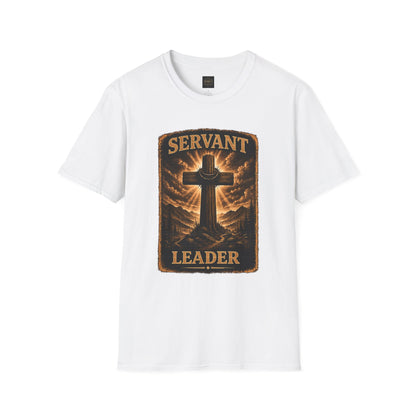 Servant Leader T-Shirt — Christian Cross Inspirational Tee