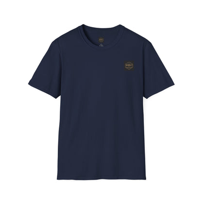 Navy Themed Unisex Softstyle T-Shirt, Nautical Gift, Casual Wear, Sea Lover Shirt, Unique Maritime Tee