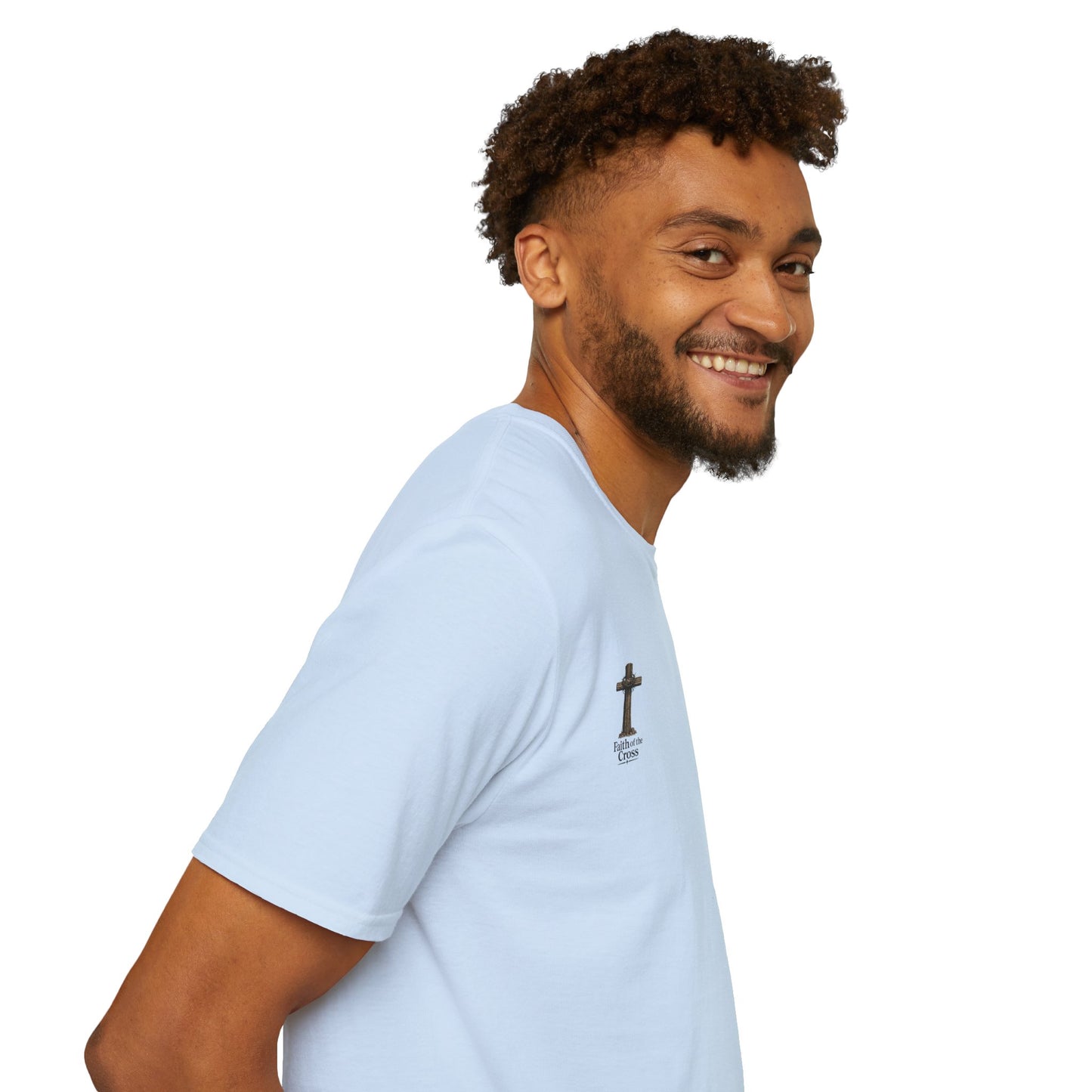 Christian Cross Minimalist T-Shirt — Hope on the Cross Faith Tee